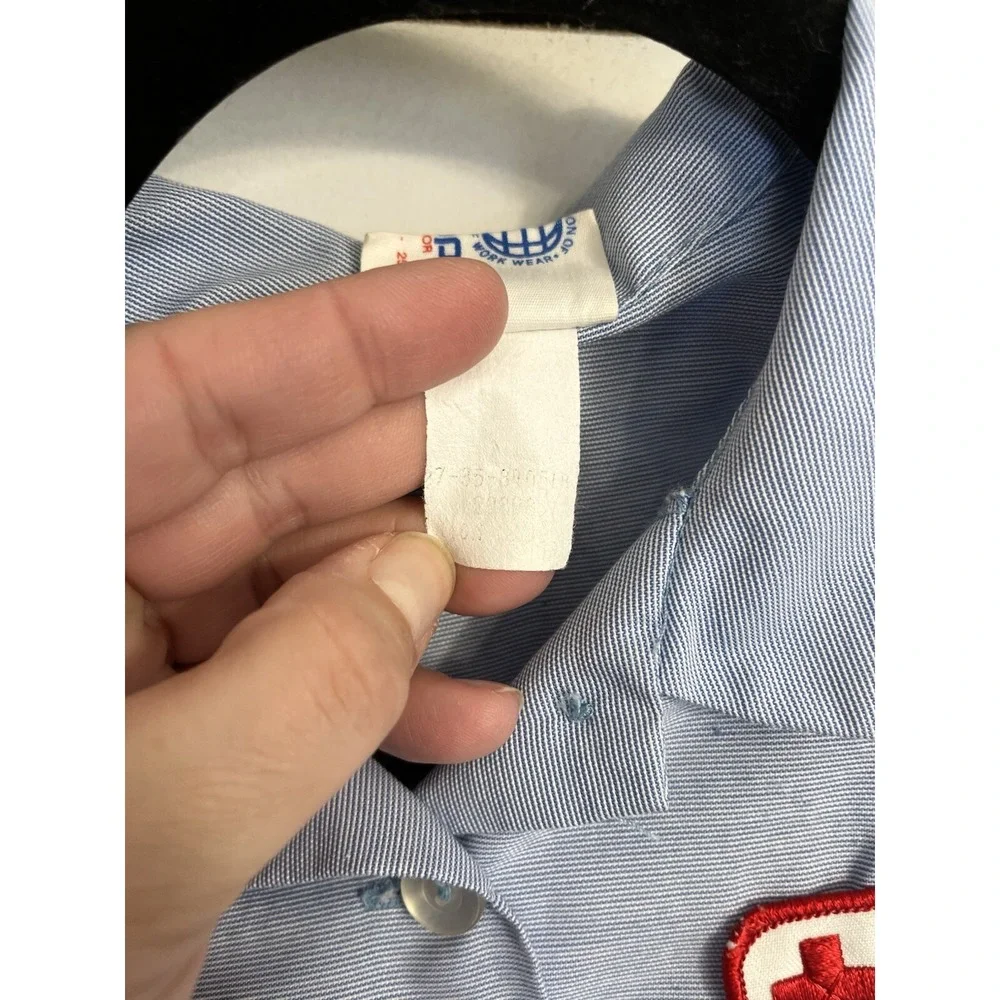 Vintage American Red Cross Volunteer Candy Striper Nurse Uniform  Sz Medium